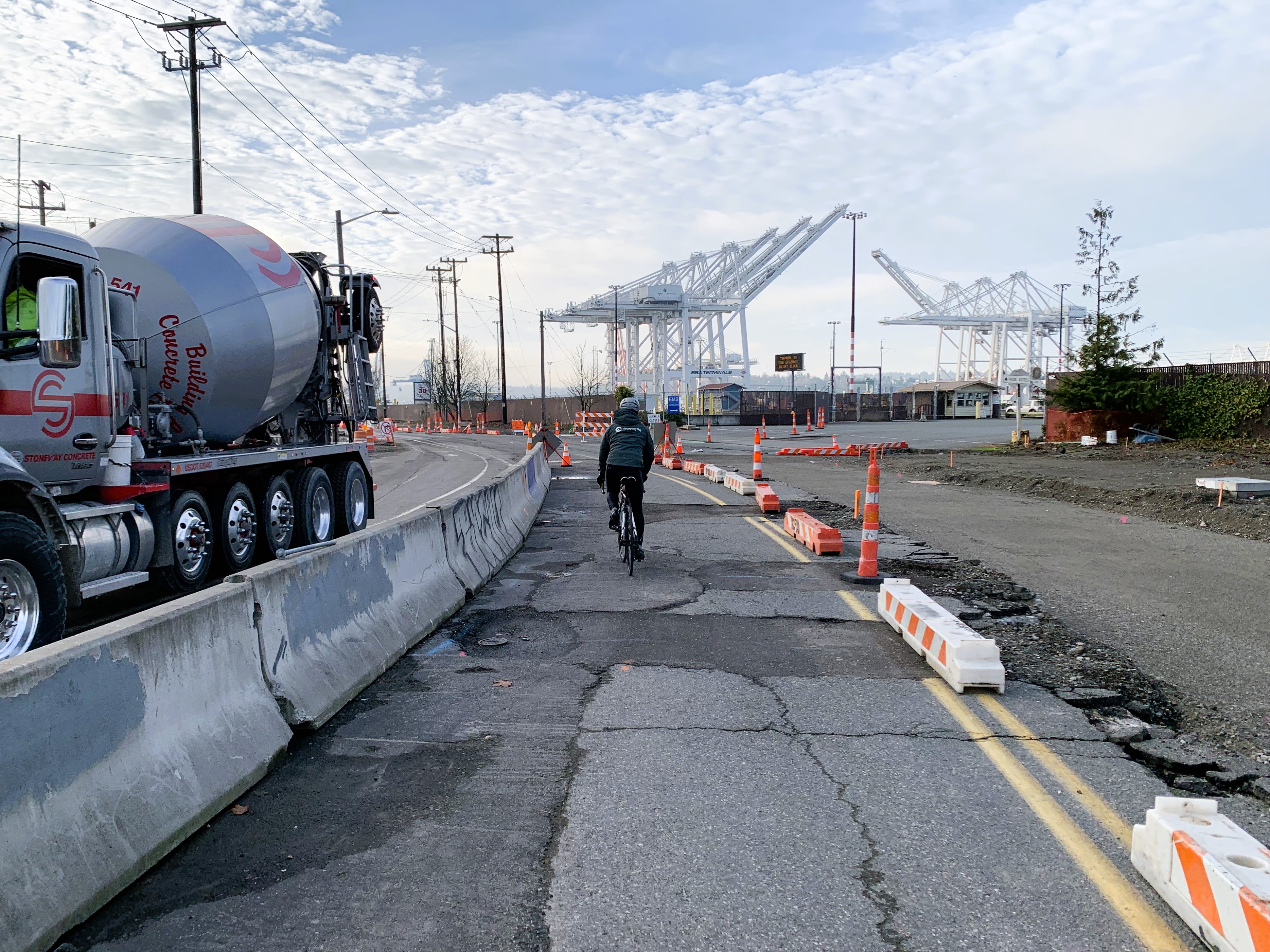 Even the temporary bike lanes are an improvement